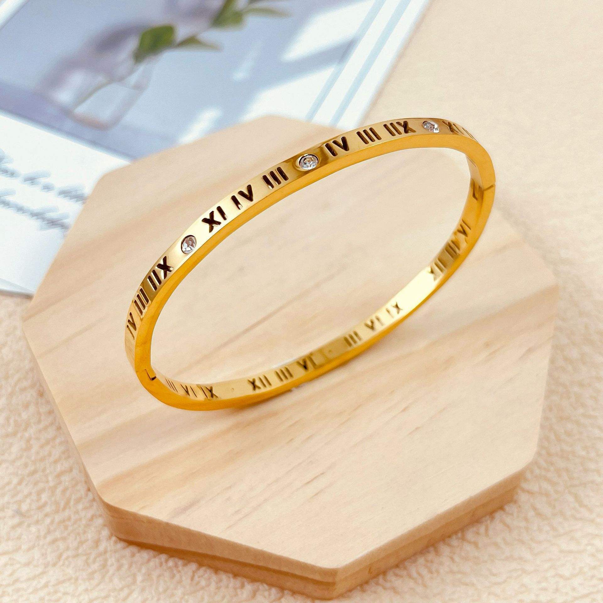 Cartier inspired cuff bangle