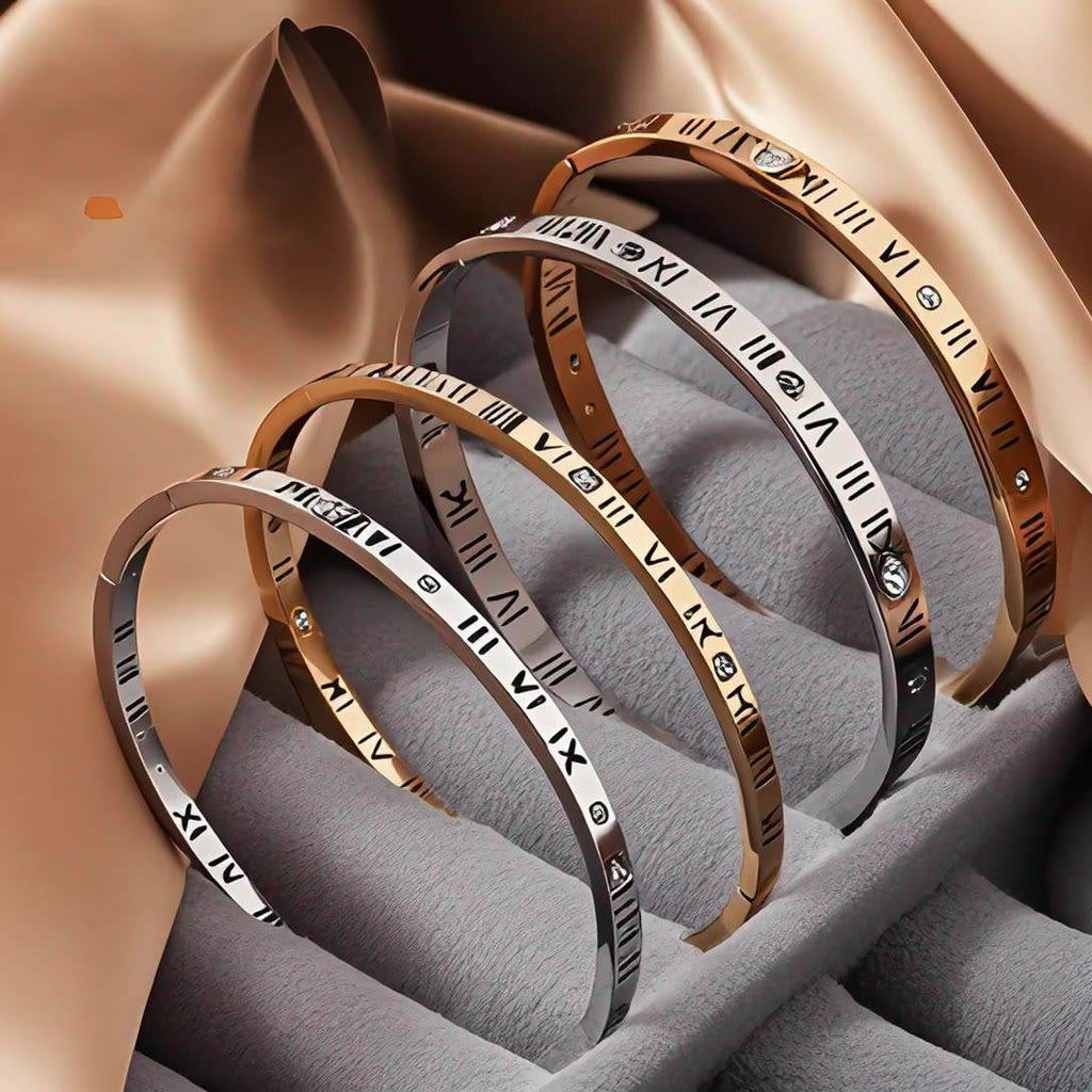 Cartier inspired cuff bangle