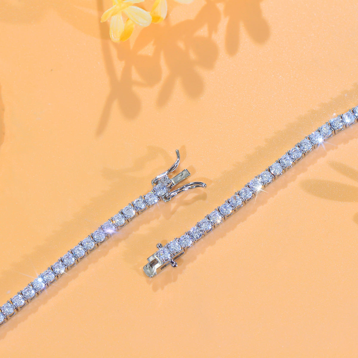 Simple Tennis Bracelet