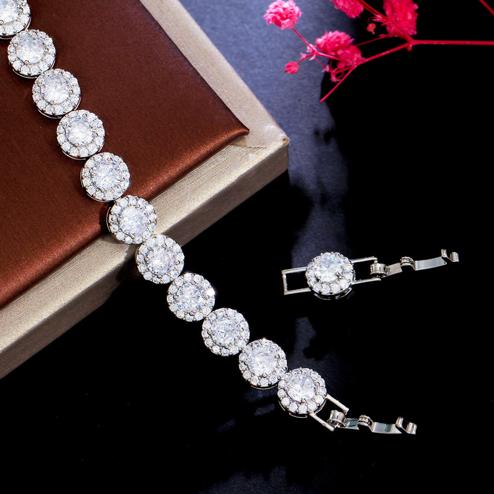 Round cut Tennis Bracelet